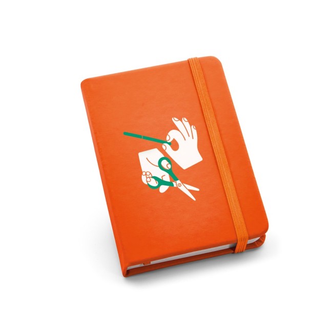 Caderno de Bolso Personalizado em Couro Sintético para Eventos H930425