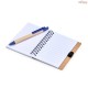Caderno Ecológico com Caneta Personalizado - H3208