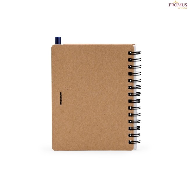 Caderno Ecológico com Caneta Personalizado - H3208