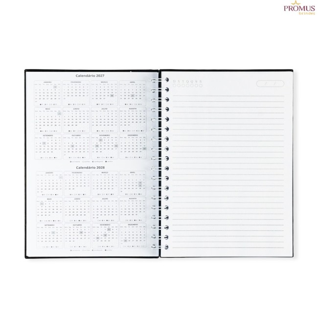 Caderno Laminado Com Pauta Personalizado - H3797