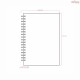 Caderno Laminado Com Pauta Personalizado - H3797