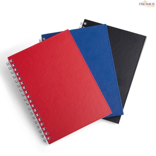 Caderno Percalux Emborrachado Personalizado - H3664