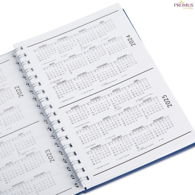 Caderno Percalux Emborrachado Personalizado - H3664