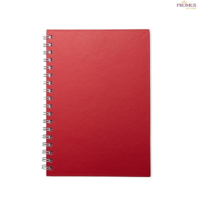 Caderno Percalux Emborrachado Personalizado - H3664