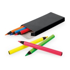 Caixa com 6 lápis Pequenos Personalizada H510767