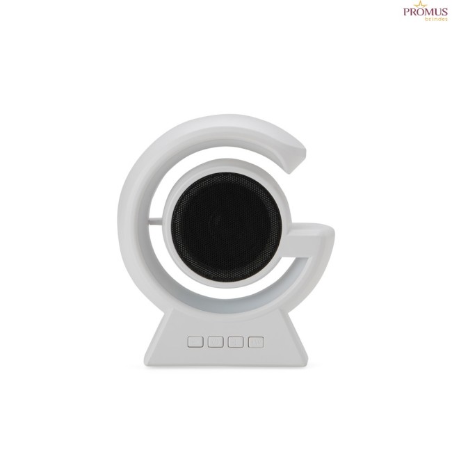 Caixa de som com Luminária Personalizada - H3610