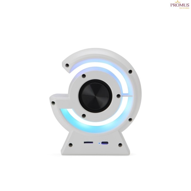 Caixa de som com Luminária Personalizada - H3610