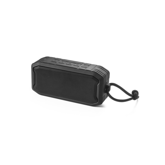 Caixa de som portátil com microfone em ABS para Brindes H970140