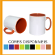 Caneca Alça E Interior Color 325ML Promocional H1337