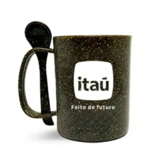 Caneca Ecológica em Fibra de coco Personalizada - H3178