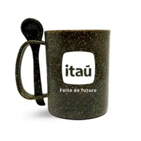 Caneca Ecológica em Fibra de coco Personalizada - H3178