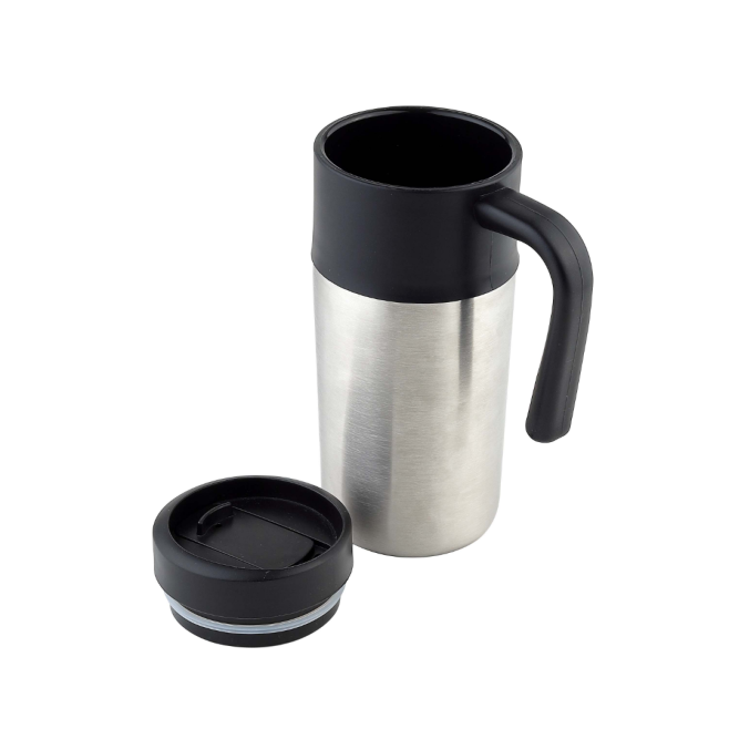 Caneca em Aço Inox 350ml Promocional H2101