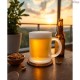 Caneca em Vidro com Efeito Fosco 530 mL Personalizada H940398