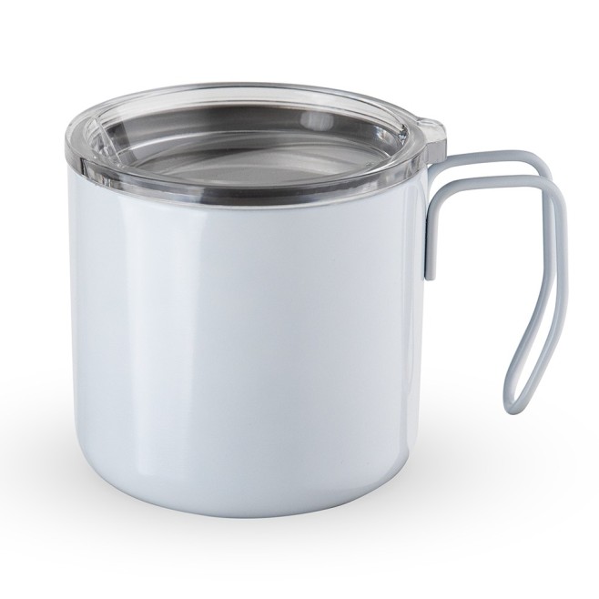 Caneca Inox Parede Dupla 350 ml Para Brinde Personalizado H2201