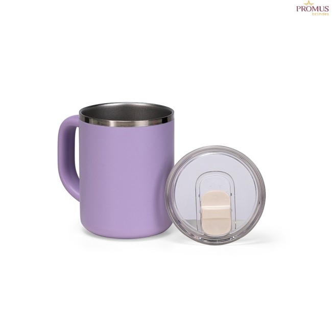 Caneca Parede Dupla 450ml Personalizada - H3743