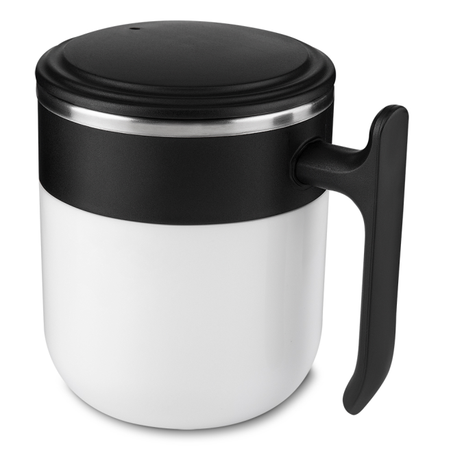 Caneca plástica 300 ml com inox na parte interna para Brinde Personalizado H2183