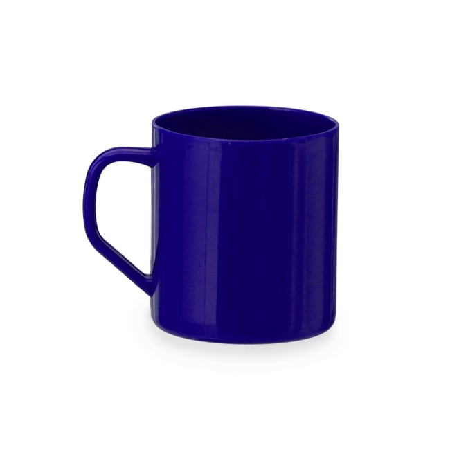 Caneca plástica de 400ml personalizada para brinde H2861