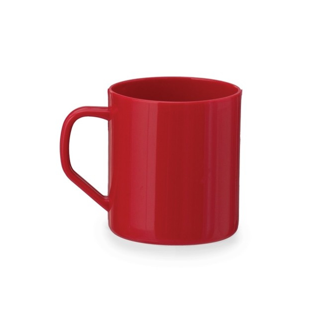 Caneca plástica de 400ml personalizada para brinde H2861