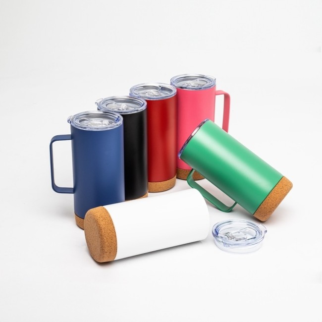 Caneca Térmica com cortiça de 500ml H3073