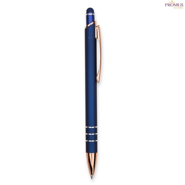 Caneta de Metal Touch Personalizada - H3436