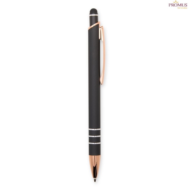 Caneta de Metal Touch Personalizada - H3436