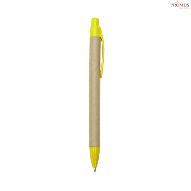 Caneta Ecológica Papelão Personalizada - H3765