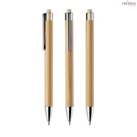 Caneta em Bambu Personalizada - H3343