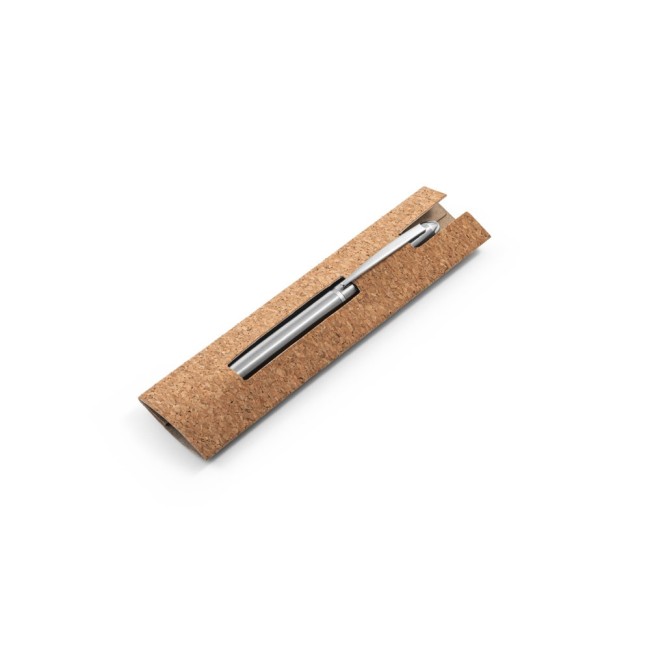 Caneta Esferográfica com Corpo em Aço Inox Personalizada H910780