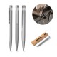 Caneta Esferográfica de Aço Inox Personalizada H910779