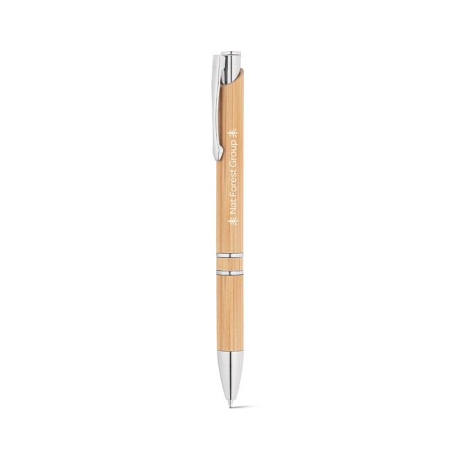 Caneta Esferográfica de Bambu para Brindes H810011
