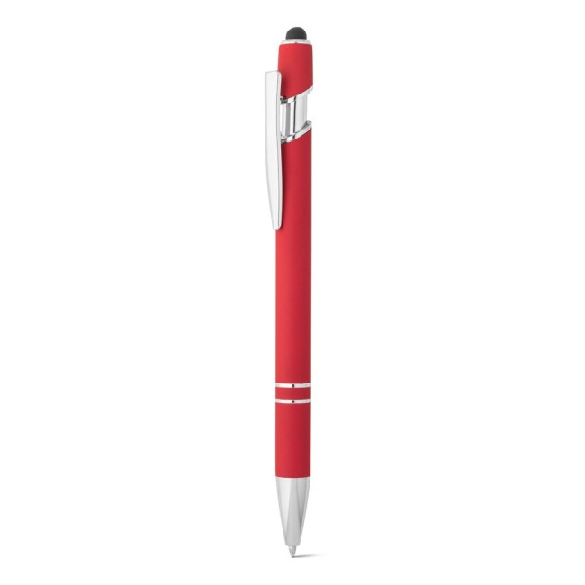 Caneta Esferográfica em Alumínio com Ponteira Touch Personalizada H910796
