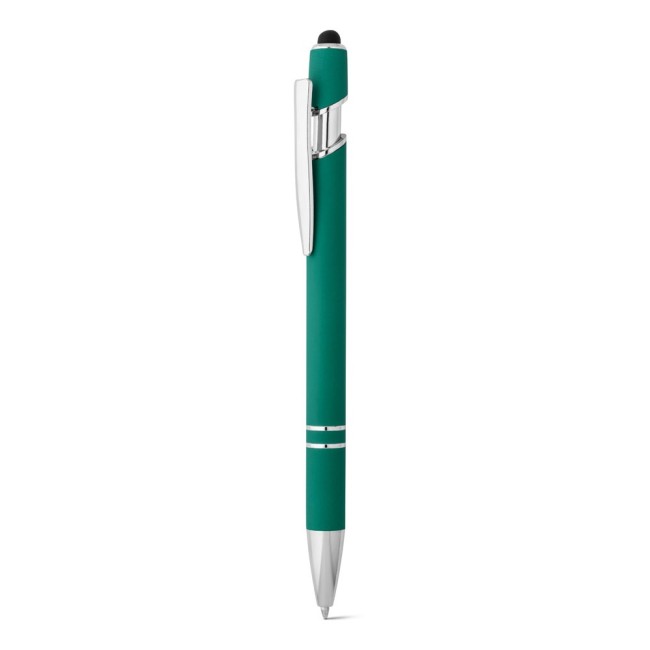 Caneta Esferográfica em Alumínio com Ponteira Touch Personalizada H910796