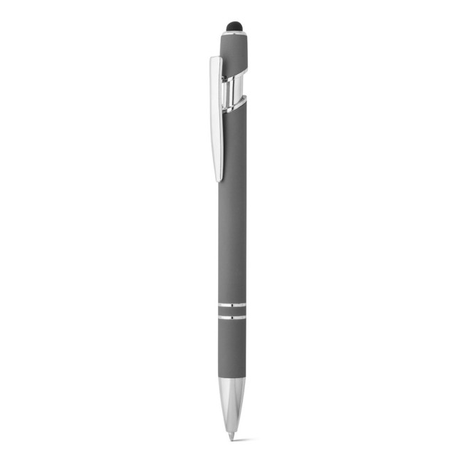 Caneta Esferográfica em Alumínio com Ponteira Touch Personalizada H910796