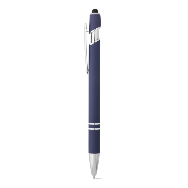 Caneta Esferográfica em Alumínio com Ponteira Touch Personalizada H910796