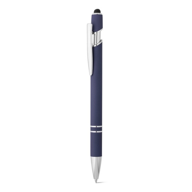 Caneta Esferográfica em Alumínio com Ponteira Touch Personalizada H910796