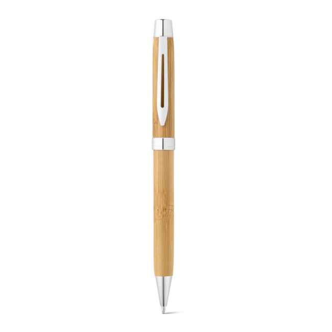 Caneta Esferográfica em Bambu Personalizada H910789