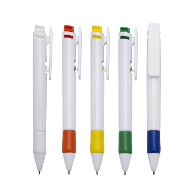 Caneta Esferográfica Plástica Personalizada H2842