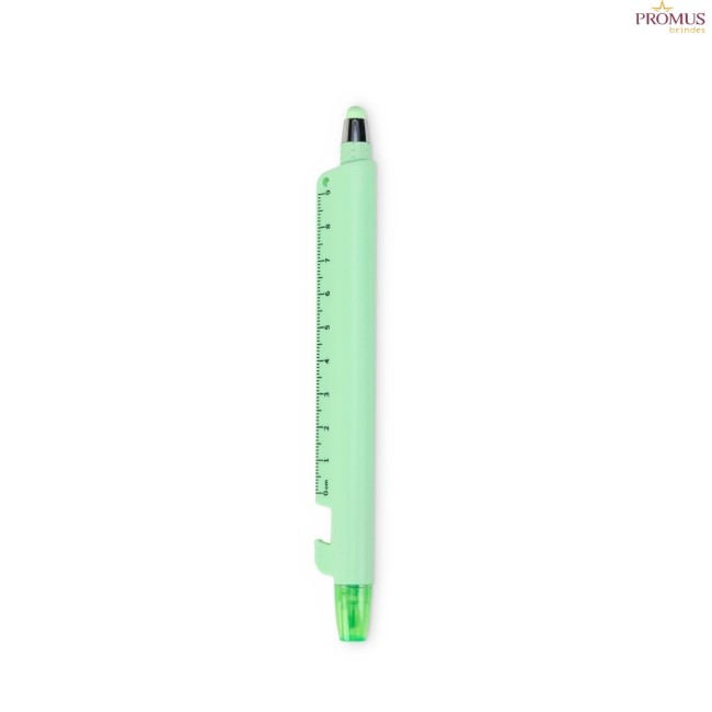 Caneta Marca-Texto Multifunções Personalizada - H3702