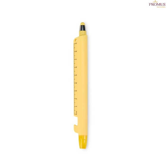 Caneta Marca-Texto Multifunções Personalizada - H3702