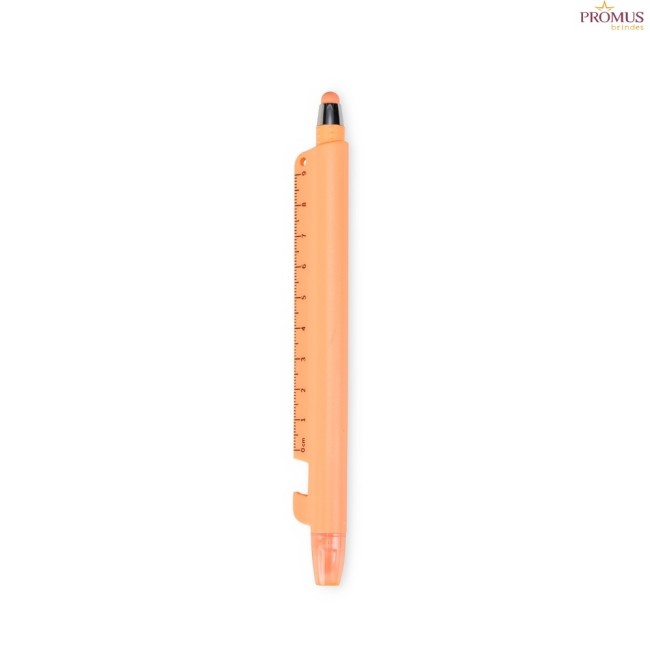 Caneta Marca-Texto Multifunções Personalizada - H3702