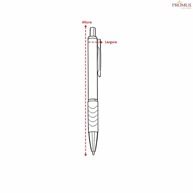 Caneta Metal Personalizada - H3614