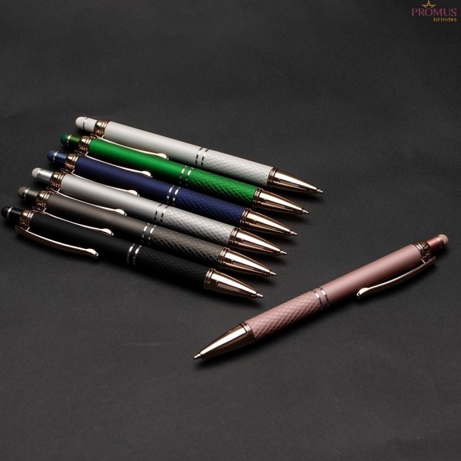 Caneta Metal Touch Personalizada - H3461