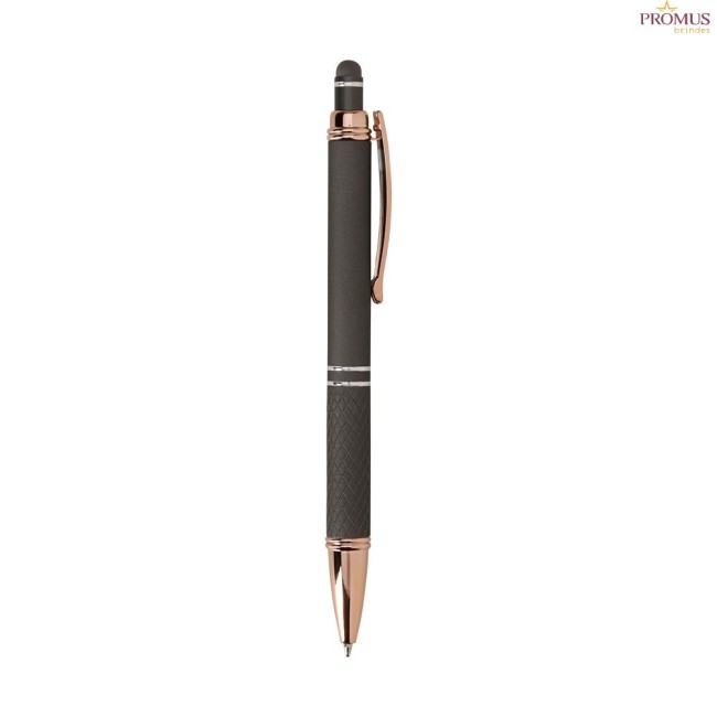 Caneta Metal Touch Personalizada - H3461