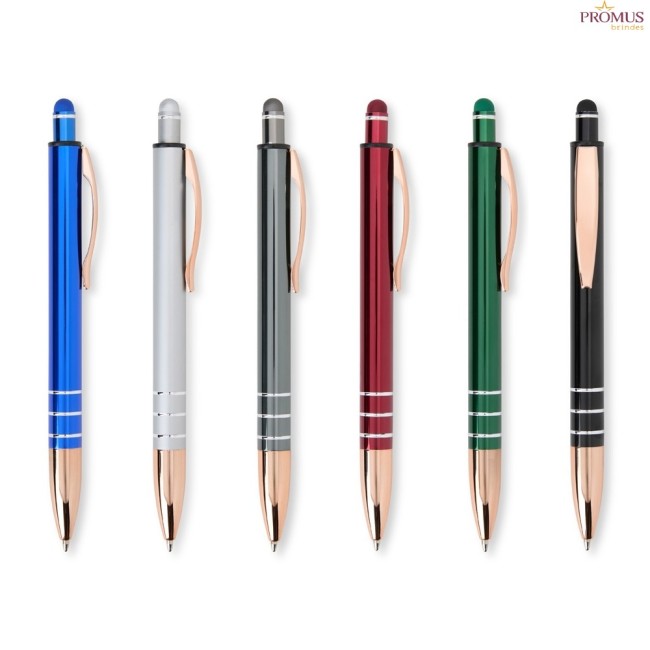 Caneta Metal Touch Personalizada - H3462
