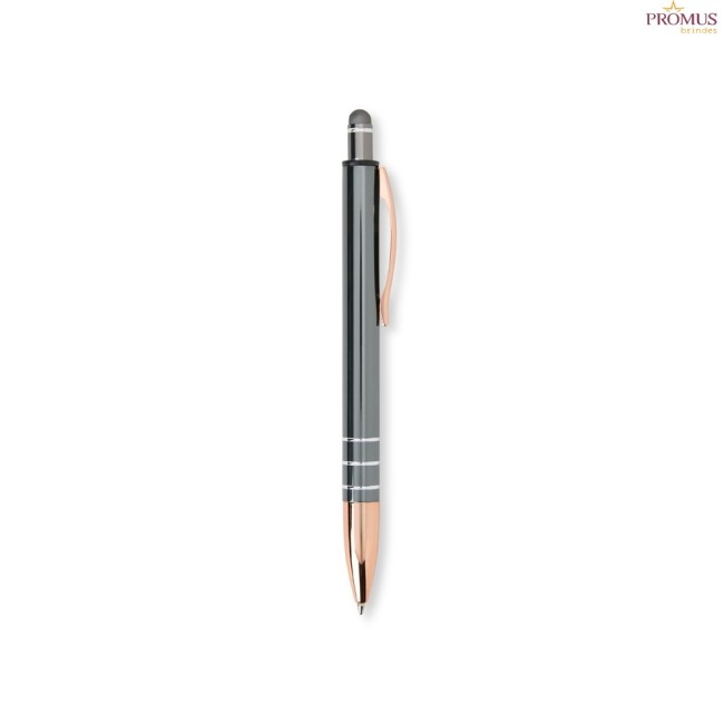 Caneta Metal Touch Personalizada - H3462