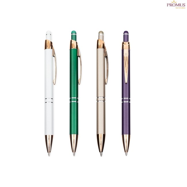 Caneta Metal Touch Personalizada - H3890