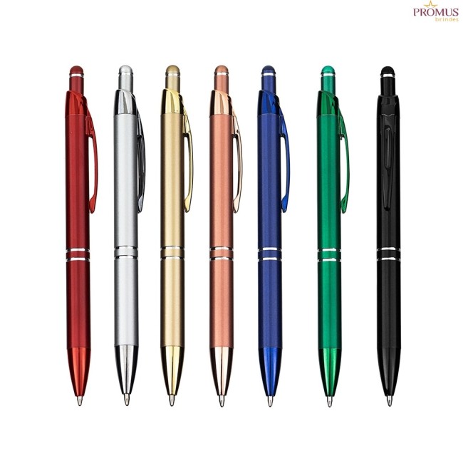 Caneta Metal Touch Personalizada - H3891
