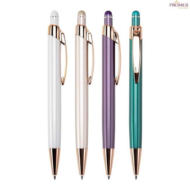Caneta Metal Touch Personalizada - H3893