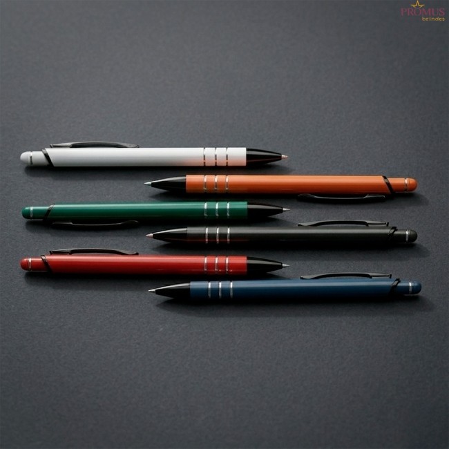 Caneta Metal Touch Personalizada - H3979