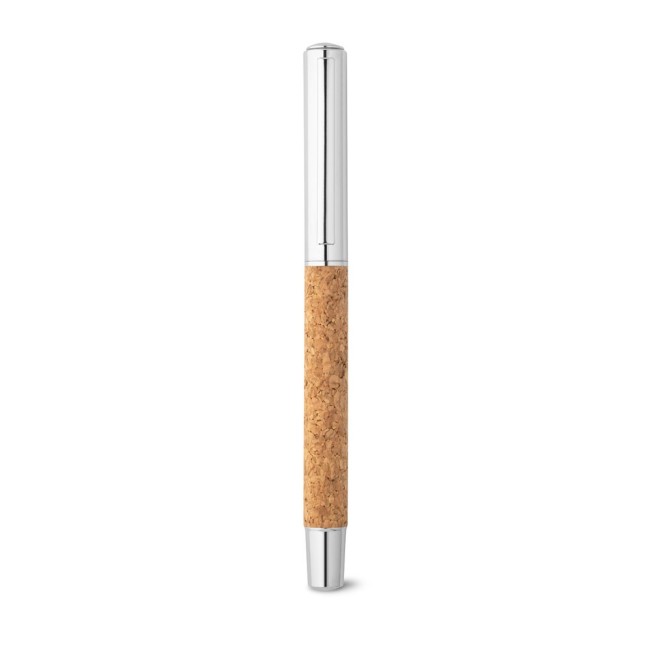 Caneta Roller em Aço Inox Personalizada com Logo H910783